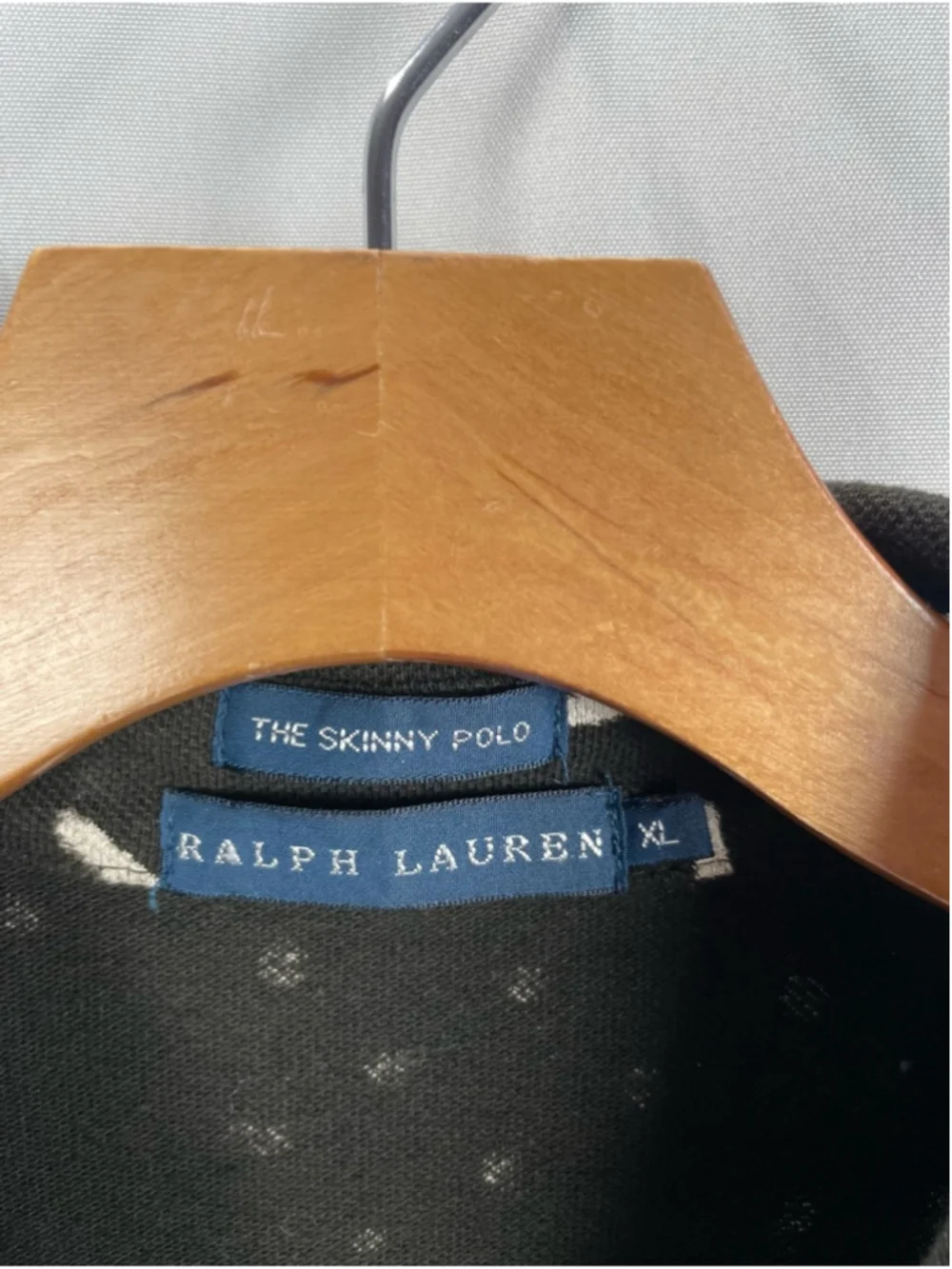 Ralph Lauren Cotton Linen Blend Skinny Polo Size XL